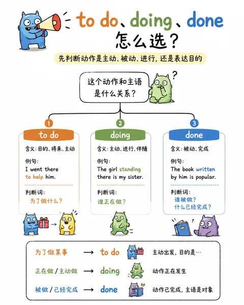 to do、doing、done 怎么选？缩略图